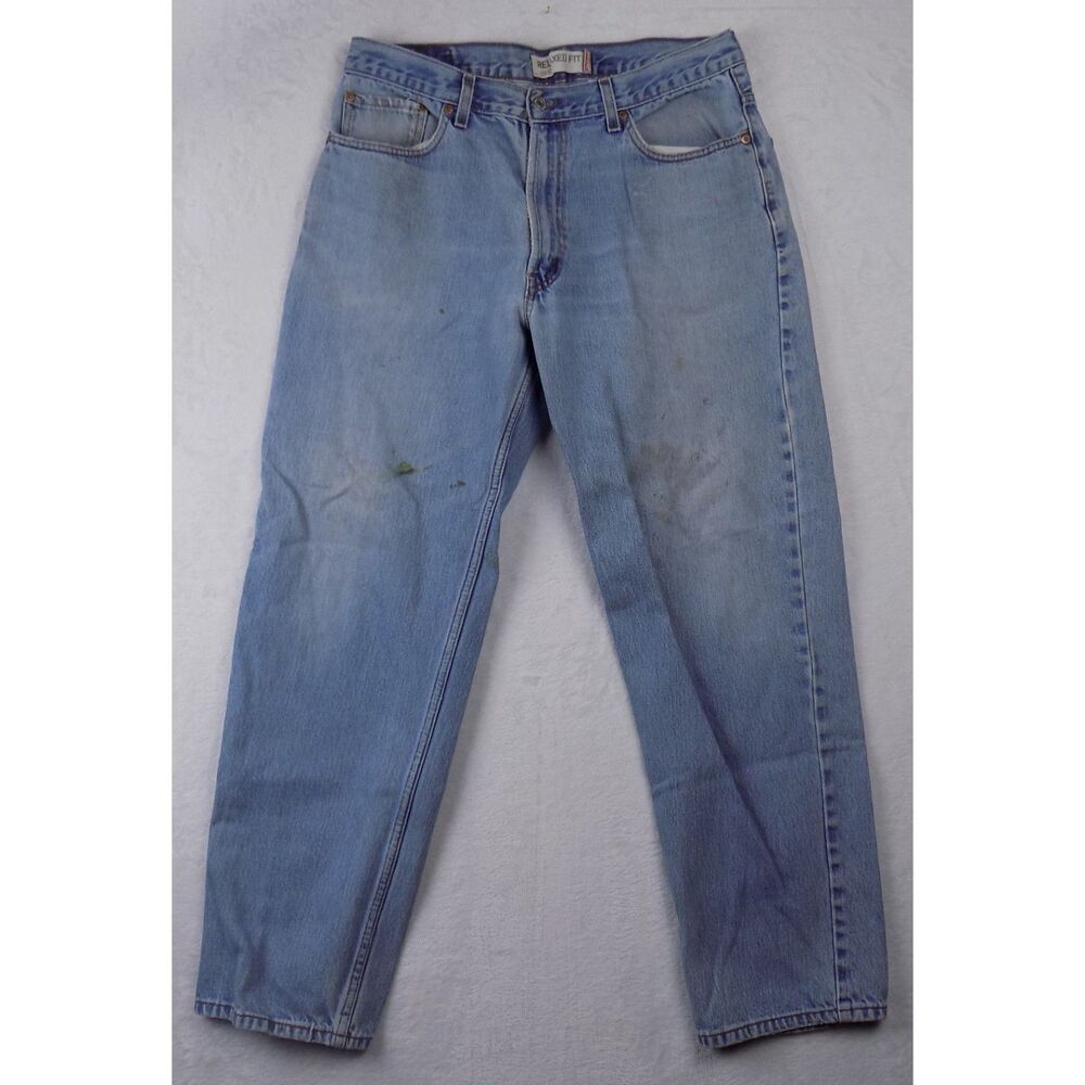 Vintage Levis 550 Y2K Relaxed Fit 2000s‎ Jeans 36x32 Medium Wash Denim